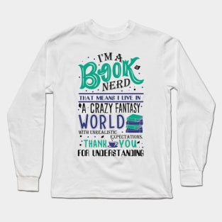 Book Nerd Long Sleeve T-Shirt